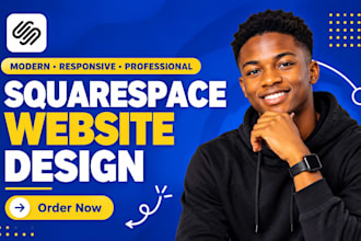 build squarespace website redesign squarespace SEO edit fix landing page