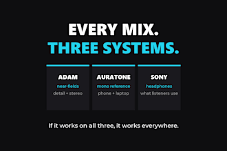 mix and master your pop, dance pop or edm track