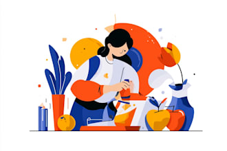 design clip art , sticker , illustration and vector art