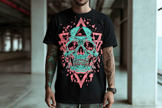 design professional streetwear t shirt design for clothing