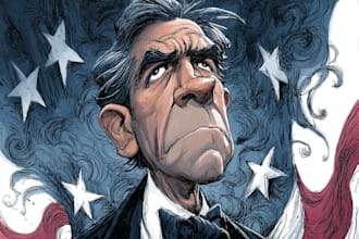 draw unique satire caricature and editorial art