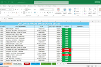 do data enty, data cleaning, excel work, web research, word work, copy past job