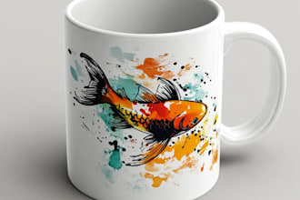 awesome custom mug design