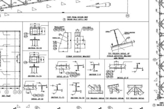 design structural steel connections with calculations and detailed drawings