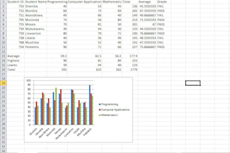 fix excel formulas, charts and errors in 24 hours