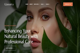 design bridal makeup artist website with appointment booking