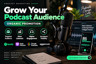 promote and market your podcast for targeted audience growth