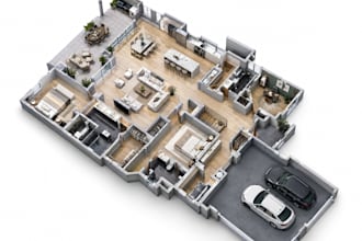 create professional 2d and 3d floor plans for real estate