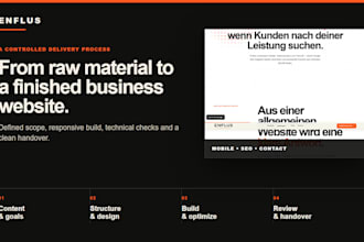 build a fast professional website for your local business