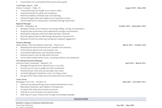 resume writing and editing