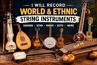 record sarangi lute mandolin banjo ukulele sitar shamisen koto veena charango
