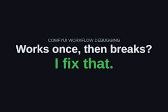 fix your broken comfyui workflow or custom node errors