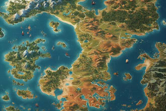 do map illustration map design fantasy map vector map