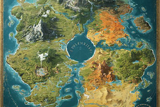 do map illustration map design fantasy map vector map