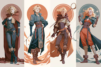 create your dnd or fantasy rpg character