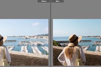 do photo editing, color correction in lightroom