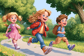 create children book illustration and storybook art