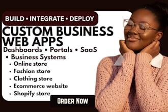 build a custom web application for your business or startup