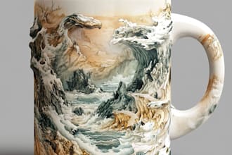 awesome custom mug design