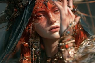 fantasy character art and fantasy character art