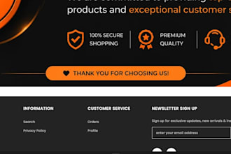 build a professional shopify store for your business