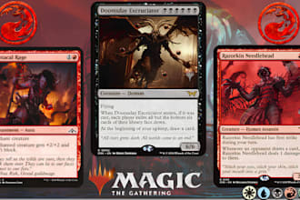 design custom mtg card magic the gathering token tcg card art commander edh card