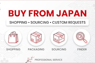 be your japan shopping assistant and buy products from japan