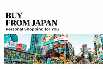 buy and ship items from japan as your personal shopper