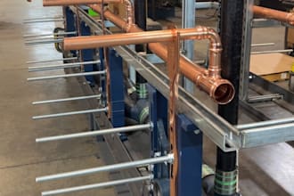 review piping and plumbing drawings