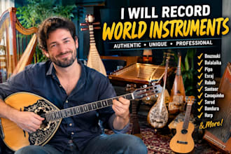 record bouzouki balalaika pipa esraj rabab santoor and world strings