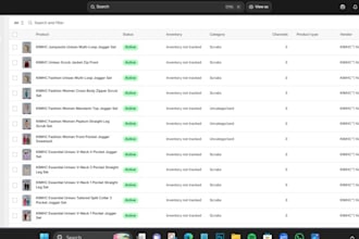 sync and upload products across amazon, walmart, ebay and shopify