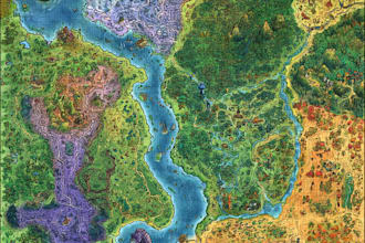 draw custom fantasy maps, vector maps and map