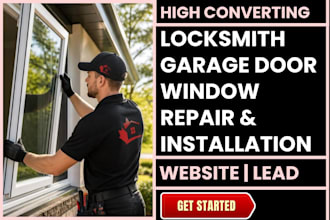 locksmith garage door repair leads door window installation locksmith website