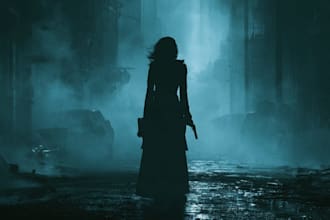 make fantasy book cover, thriller book cover design