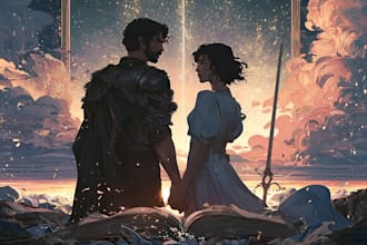 design professional romance book cover