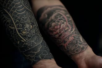 design a professional japanese tattoo design