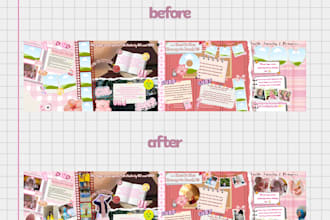 make kawai carousel for your instagram