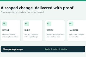 build java spring boot and react web applications