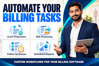automate medical billing workflows, claims, era processing and reports