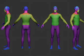 retopologize uv unwrap optimize your 3d model for game and animation