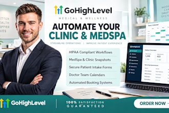 build hipaa compliant gohighlevel snapshot for medspas and clinics