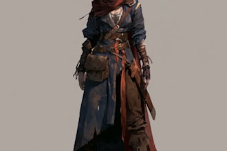 draw custom dnd tiefling character art and fantasy rpg hero portraits