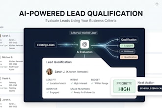 build a lead generation and ai follow up qualification system