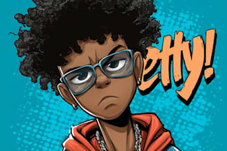 draw album or single cover in my drawing style