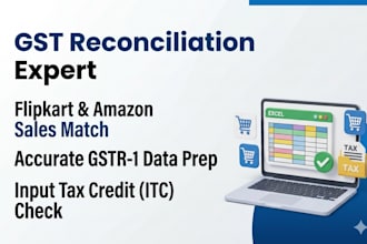 do data entry bookkeeping gst filing and tds compliance