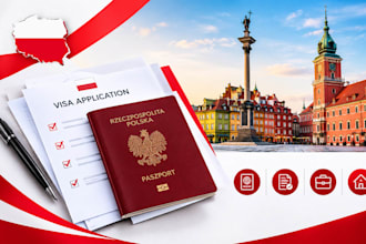 prepare poland immigration and visa documents