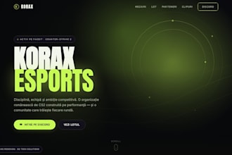 build a modern business website