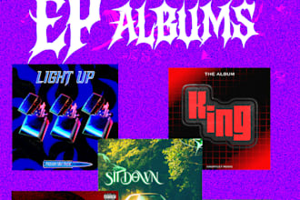 design professional rap and hip hop album cover art