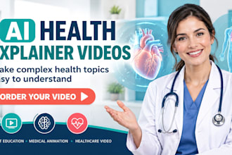 do ai health explainer, medical explainer , medical animation for health brands