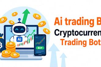 build crypto automation trading bot, arbitrage bot, algorithmic trading, hft bot